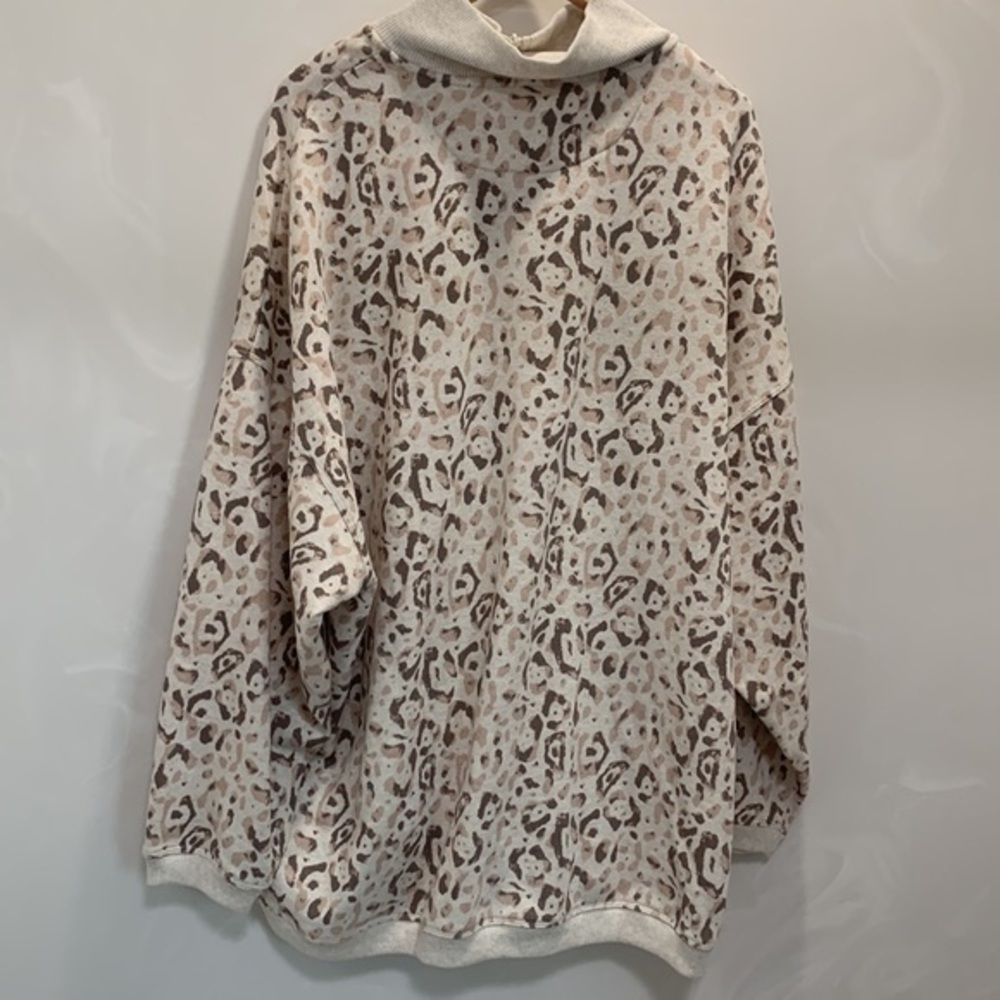 Aerie Goodvibes Oversized Quarter Zip Sweatshirt - Picture 6 of 6